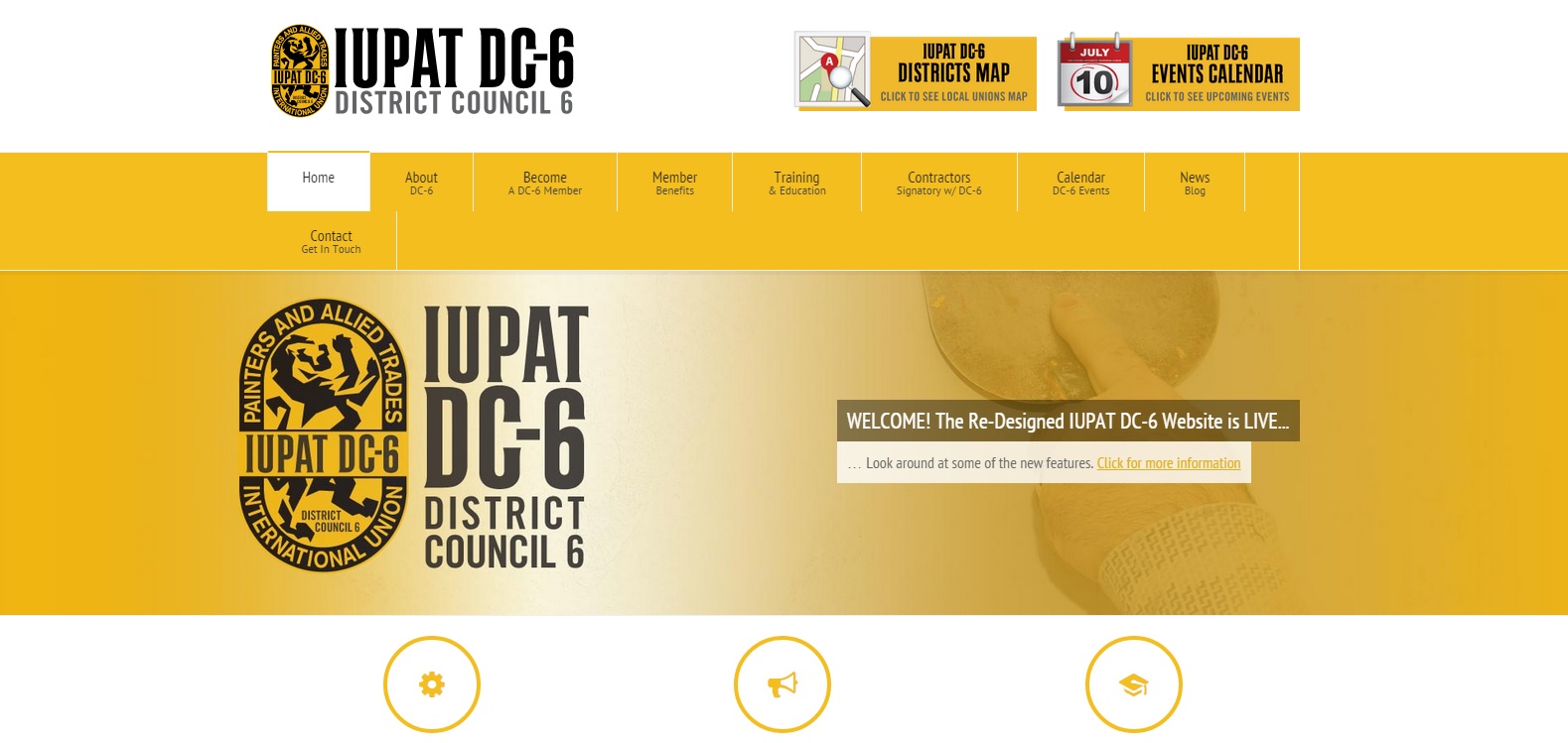 IUPAT DC 6 Website built by LaborTools